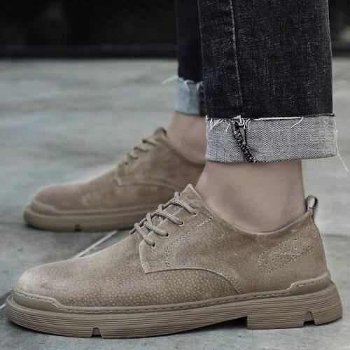 Y13 Genuine Leather Men Shoes High Quality New Fashion lace up Shoes men Casual Outdoor Mens summer shoes Zapatos De Hombre