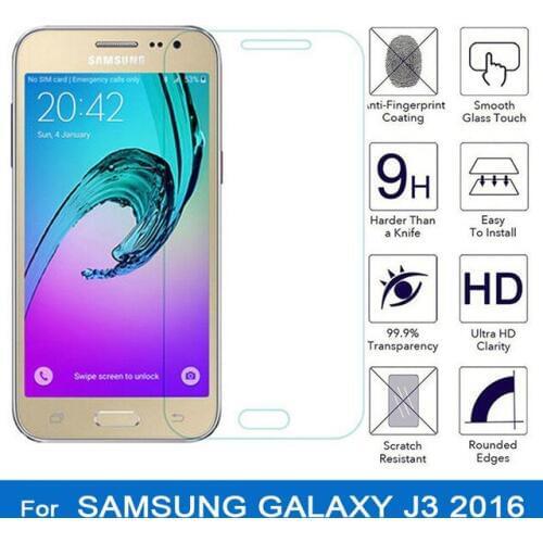 Tempered Glass For SAMSUNG Galaxy J3 2016 Screen Protector 5 inch Film For Samsung J3 2016 SM-J320 J320F j320h J3109 j320fn j3 6