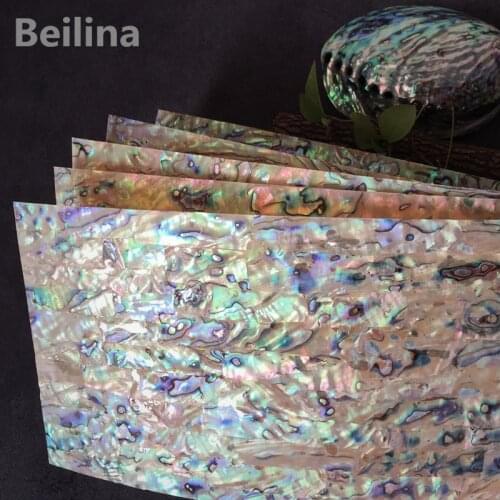 1lot(5pieces) A grade New Zealand paua abalone shell laminate sheet for decoration materials and wood inlay shell size240/140mm