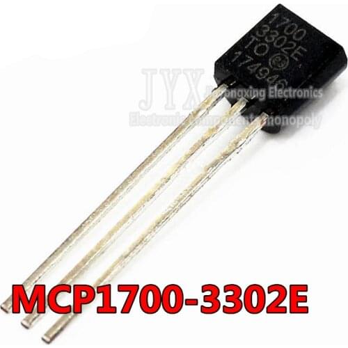 10PCS MCP1700-3302E TO92 MCP1700-3302E/TO MCP1700 3302E TO-92 New Original