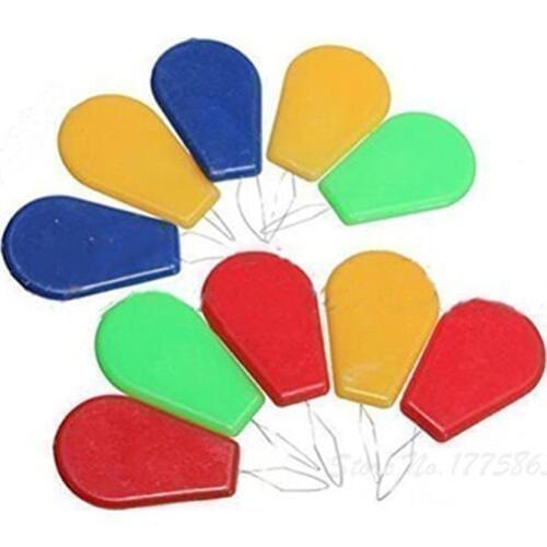 10pcs Bow Wire Stitch Insert Sewing Machines Needle Threader AA7407