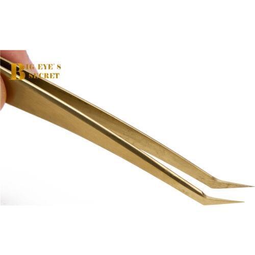 Big Eyes Secret Mink Eyelashes Lashes Tweezer Pincet Ferramenta Pinzas Cejas Maquiagem Individual Eyelash Extension Tweezers