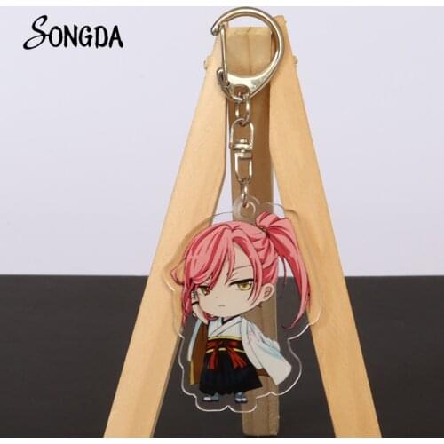 Anime SK8 the Infinity Keychain Key Rings Cartoon Figure Acrylic Key Chain Holder For Kids Bags Pendant Cosplay Gift Accessories