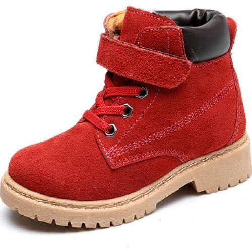 Kids shoes boots for girls genuine leather snow boots bottes fille meisjes schoenen girls martin boots botte enfant wholesale