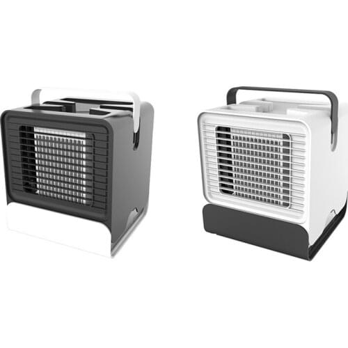 EAS-150ML Mini Air Conditiong Personal Space USB Negative Ion Air Cooler Desktop Fan with Handle for Home Office