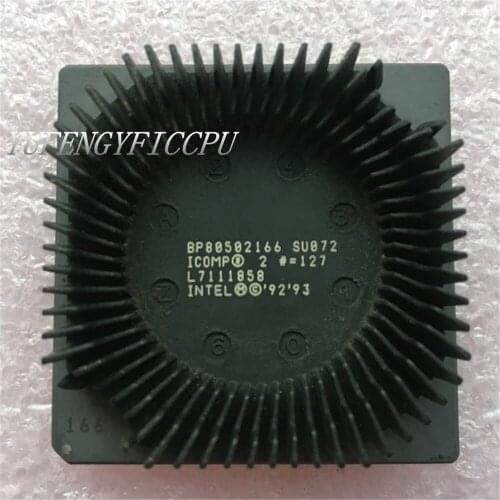 INTEL PENTIUM BP80502166 SU072 Antique cpu collection testimony of history antique computer accessories