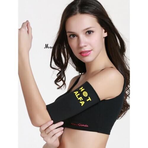 MagiDeal 1Pair Women Sauna Arm Slimming Slimmer Sleeve Wrap Weight Loss Arm Shaper Kit Lift Shaper Arm Control Shapewear Top