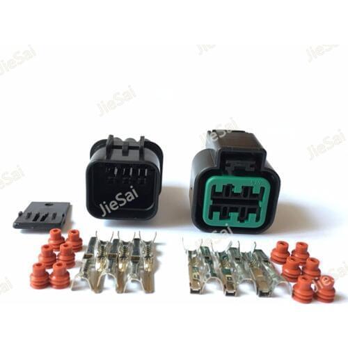 KUM 6 Pin Female And Male Automotive Waterproof Plastic Electronic Housing Connector Plug PB625-06027
