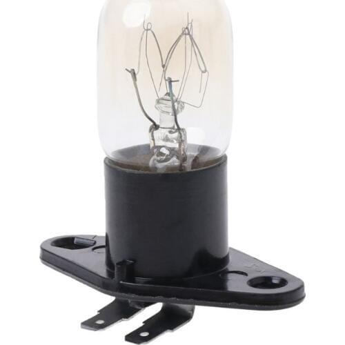 Microwave Oven Global Light Lamp Bulb Base Design 250V 2A Replacement Universal