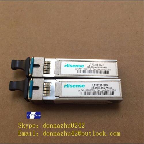 1 pcs Hisense LTF7215-BH+ 10G-EPON-ONU-PRX30 module, 10G EPON, single mode SFP transceiver with SC interface port, high speed