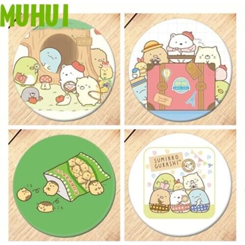 Cartoon Sumikkogurashi Sumikko Brooch Pin Corner Creature Badges For Clothes Backpack Decoration Jewelry gift B150