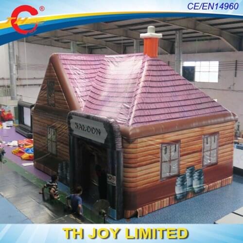 Inflatable tent pub 6x4m or 8x6m Inflatable party tent/ Inflatable Bar Tent/inflatable irish pub bar shelter