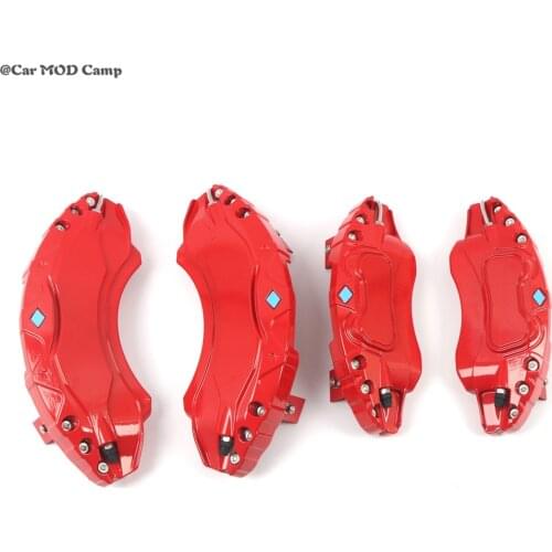 Caliper Cover Aluminum Alloy Front & Rear Brake Calipers for Toyota RAV4 XA50 2019 2020 2021 with 18'' Wheel Rims