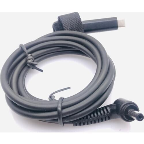 Portable 65W Type-C Male to DC4.0x1.35mm Male PD Charger Connector Adapter Cable for Asus Acer Samsung Super Ben HP Notebook