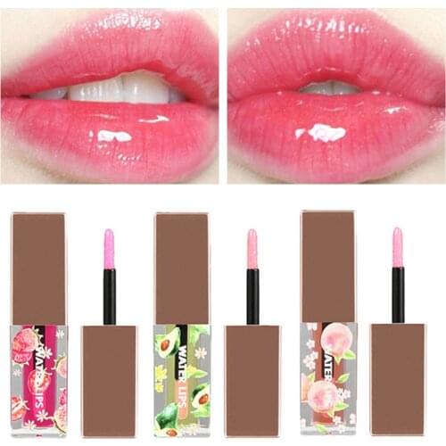 Color Change Transparent Lip Balm Moisturizing Lipstick Lip Gloss Lasting Lips Care Make up Lip Gloss Cosmetics