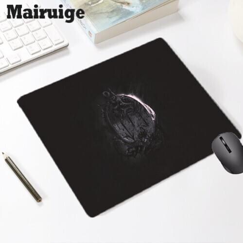 Mairuige Cool logo pattern Rubber non-slip small mouse pad Hot Sales Among Us Gamer Speed Mice RetailPC Padmouse Laptop Desk Mat