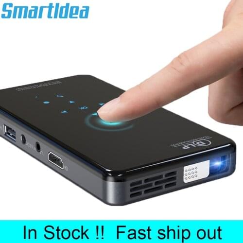 SmartIdea X2 HD Handheld DLP Projector Android 7.1 Wifi bluetooth 4.1 Pico Pocket Proyector HD Portable Beamer Miracast Airplay