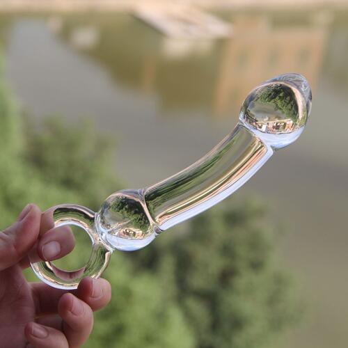 Pyrex Glass Dildo Fake Penis Adult Sex Toys Anal Butt Plug Clit G Spot Stimulator Female Male Masturbation Sex Products