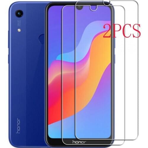 2PCS FOR Huawei Honor 8A Prime (Pro) High HD Tempered Glass Protective On JAT-L41 JAT-LX1 Screen Protector Film