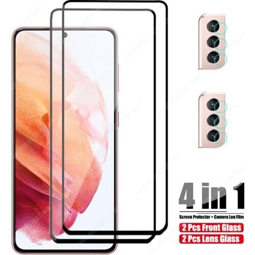 Camera Protectors Glass For Samsung Galaxy S21 Plus Protective Glass On The For Samsung S21 + Screen Film Sumsung S 21 21Plus