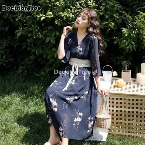 2021 sexy japanese kimono dress yukata pajamas for women cosplay maid underwear sleepwear japan style clothing set