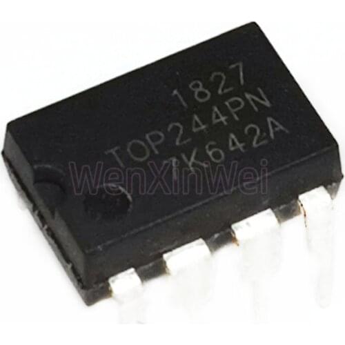 10PCS/LOT TOP244PN DIP-7 TOP244 DIP7 Power Management Chip IC