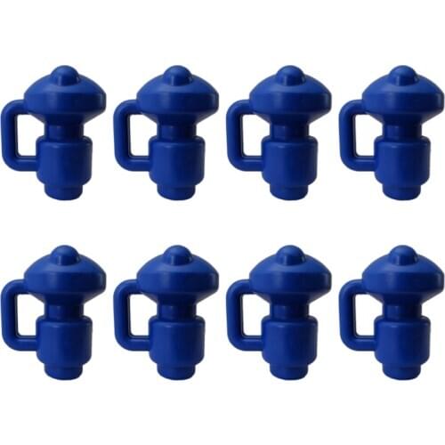 2.8cm Diameter Trampoline Enclosure Pole Cap for Net Hook, 8 Pieces