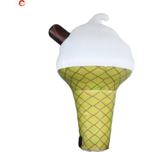 3m 4m 6m custom made inflatable ice cream model new design inflatable snack food model air balloon