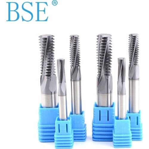 BSE UNC UNF American Standard Thread Milling Cutter Solid Carbide Thread Mill End