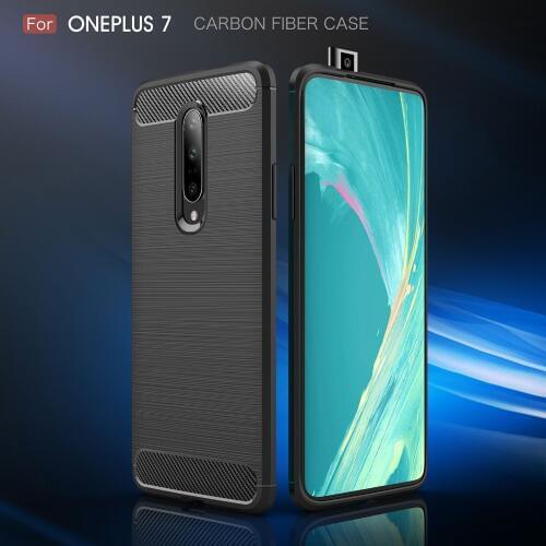 Carbon Fiber Soft Phone Case For OnePlus 7 1+7 1+6 6T 1+5 5T 3 T Cover For Oneplus7 7Pro OnePlus 3 5 5T 6 6T Back Fundas Case