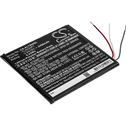 Cameron sino battery for Alcatel 1T 7", OT-8068，TLP025F7