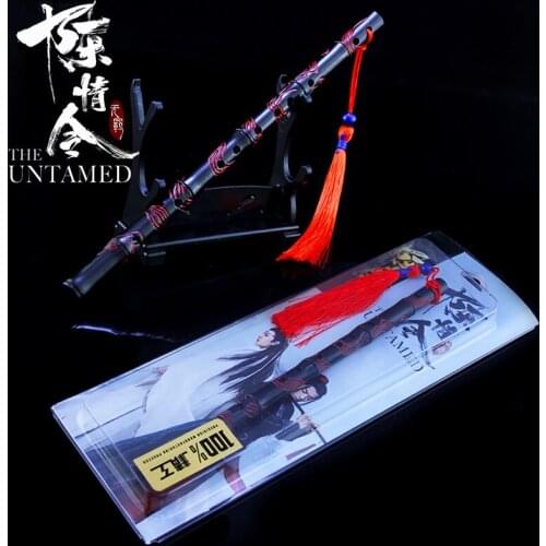 Mo Dao Zu Shi Ghost Flute Cosplay Prop Jewelry Accessories The Wild Grandmaster of Demonic Cultivation Chen Ching