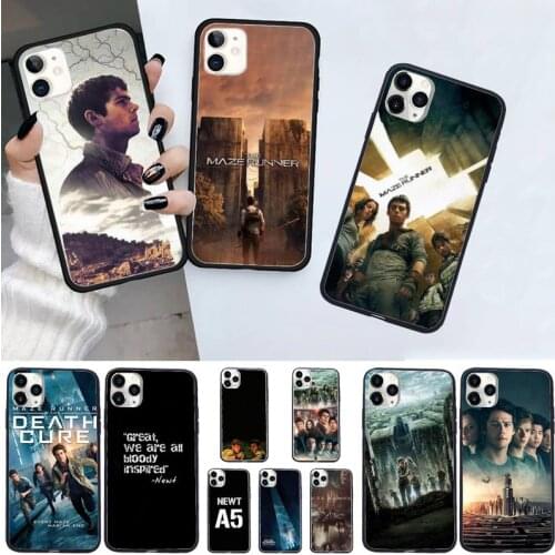 Movie The maze runner fashion high quality Phone Case shell for iPhone 11 12 pro XS MAX 8 7 6 6S Plus X 5S SE 2020 XR
