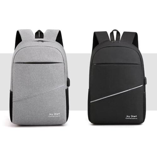 2021 New Mens Business Backpack Multifunctional Gray Convenient Backbag with Charging Waterproof Casual Bag For Laptop Rucksack