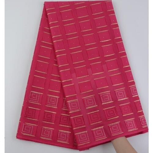Latest Rose Color High Quality Swiss Voile Lace In Switzerland 100% Cotton African Dry Lace Fabric For Man Party Dress Y8001