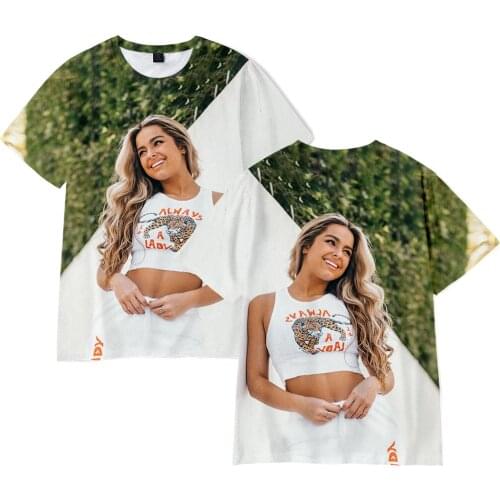 New Fashion 3D Printed Addison-Rae Summer t shirt Women Men Tops Casual Hip Hop Kids t shirt Hot 3D Addison-Rae girls t-shirt