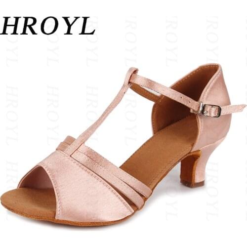 New Arrival Womens Latin Dance Shoes Ballroom Tango Shoes For Girls Salsa Party Dancing Shoes With Heels 7cm/5cm