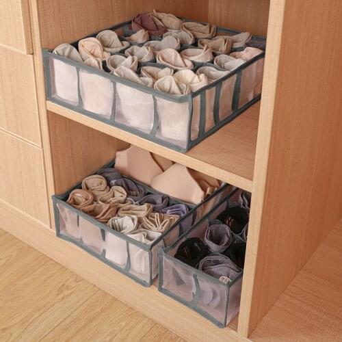 Underwear organizer clothes wardrobes box closet room organizers foldable drawer home organization and storage bedroom shelf