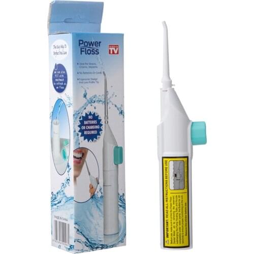 Portable Water Flosser Dental Oral Irrigator For Teeth Household Dental Tools For Cleaning Teeth Manual Jet For Teeth