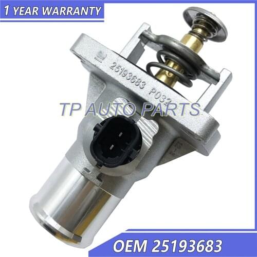 Engine Coolant Thermostat OEM 25193683 Compatible With Chevrolet
