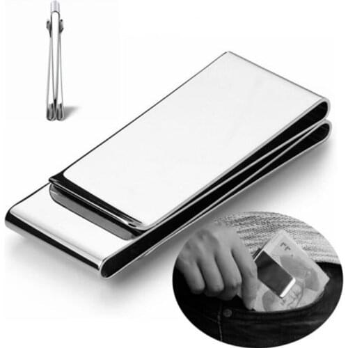 Quality Slim Stainless Steel Credit Card Holder Men Slim Anti Protect Travel ID Cardholder Women Wallet Metal Case