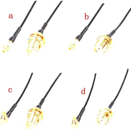 1 pcs 5.8GHz MMCX to RP-SMA /SMA Adpater Antenna Video Transmitter Connector 1.13mm for PandaRC FPV RC Parts