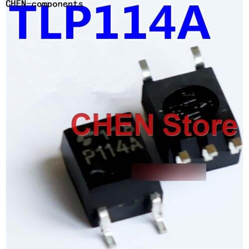 10pcs Original TLP114A P114A SMD 5-pin imported optocoupler