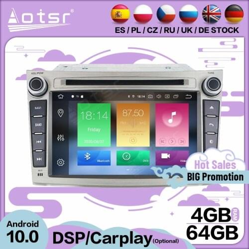 Carplay Multimedia Stereo Android 10 Player For VW TOUAREG 8 2003-2006 2007 2008 2009 2010 GPS BT Audio Radio Receiver Head Unit