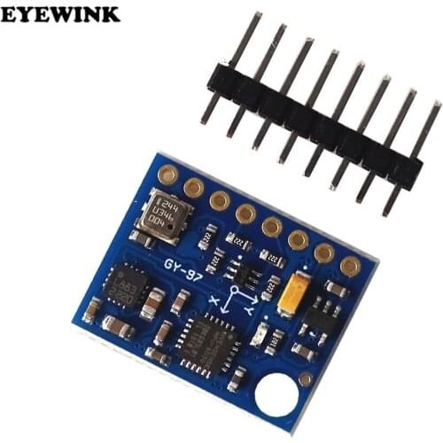 DC 5V GY-87 10DOF BMP180/MPU6050/HMC5883 3 Axis Accelerometer Gyroscope Barometric Pressure Sensor Board Module For Arduino
