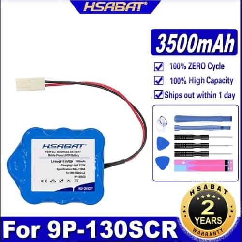 HSABAT 9W-1300Cs-Z,C23106FM-SRCB,SA9KR1300SC-3RB 3500mAh Battery for ZEPTER 9P130SCR, 9P-130SCR,9P130SCS,9P-130SCS,LMG-310