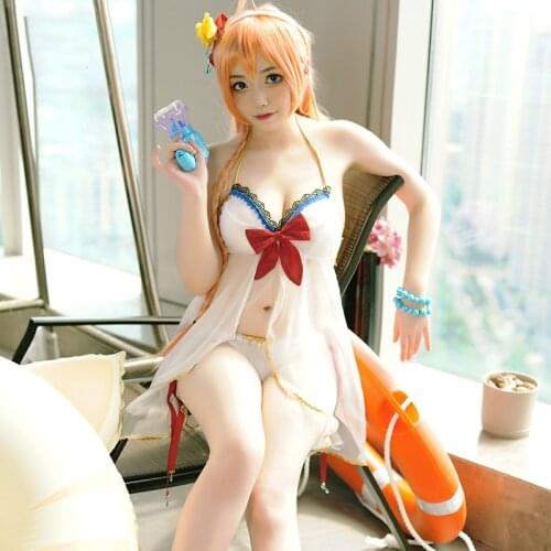 Anime Game Princess Connect! Re:dive Cosplay Costume Pecoline/eustiana Von Astraea Pecoline Swimsuit Cosplay Costumes Set