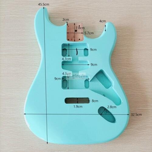 ST electric guitar body DIY body semi-finished guitar