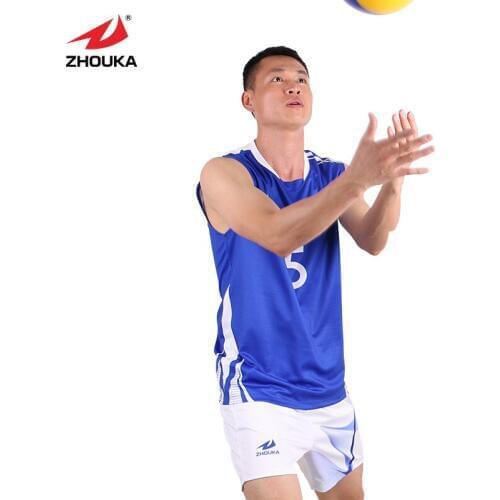 Custom Mens Volleyball Uniforms Camiseta Voleibol Sublimation Print Sports Sweatshirt Jerseys Volleyball Set