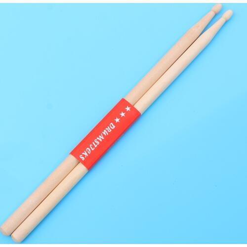 Pair Of Heavy Wooden 2B Drumsticks Drum Sticks Percussion Drum Stick